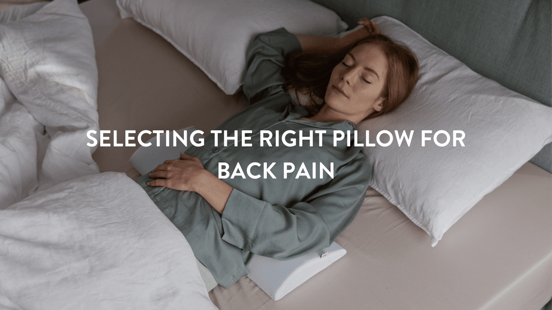 Selecting The Right Pillow for Back Pain