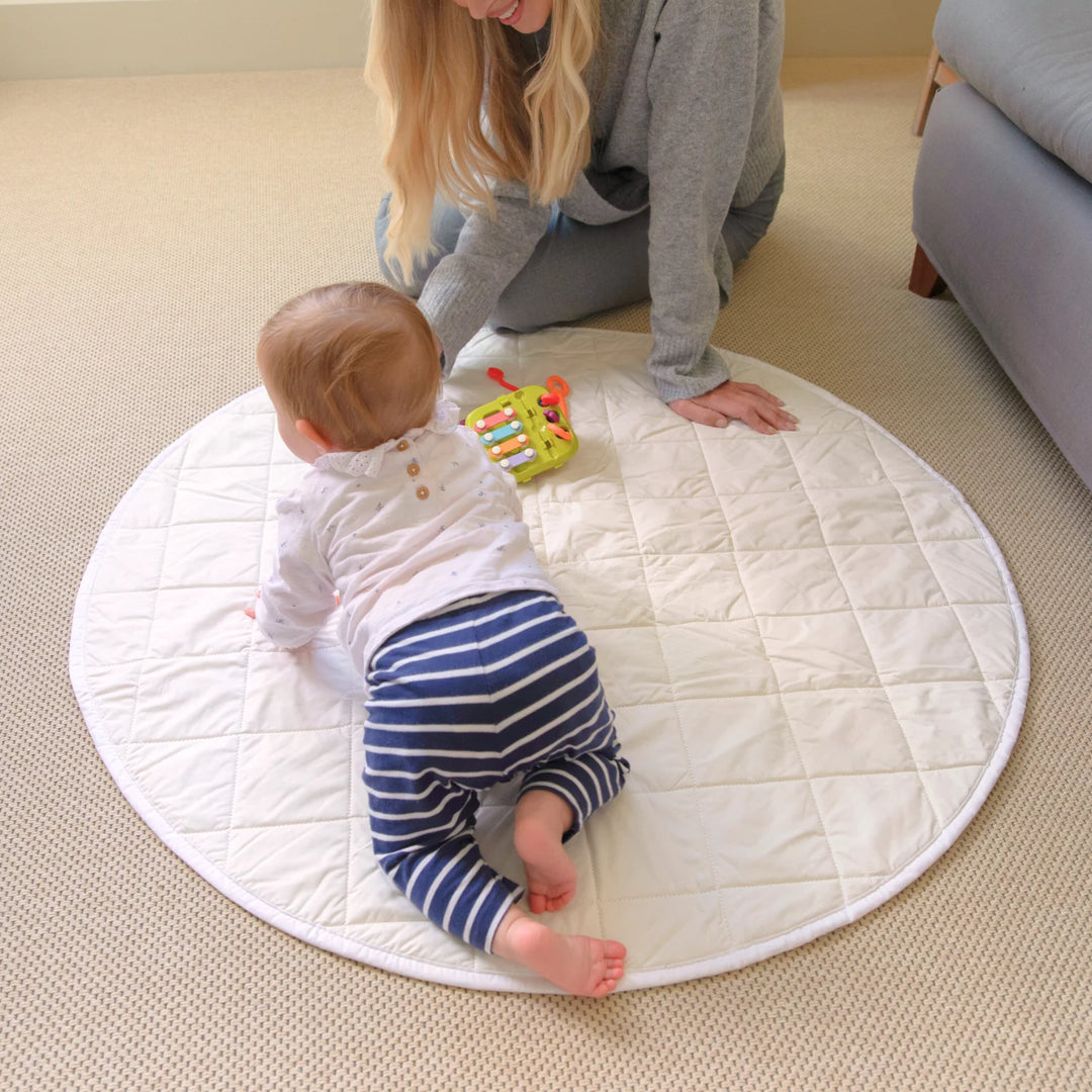 Organic Baby Playmat - 100% Cotton & Washable British Wool Plastic free