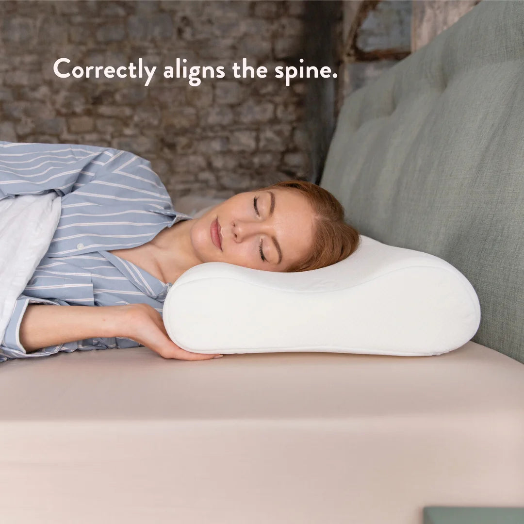 Memory Foam Contour Pillow - Putnams anti snore made in the uk