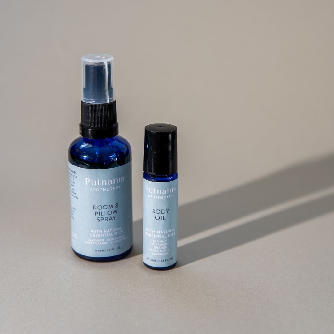 Sleep room and pillow spray - Putnams Lavender ylang ylang sweet orange cedarwood