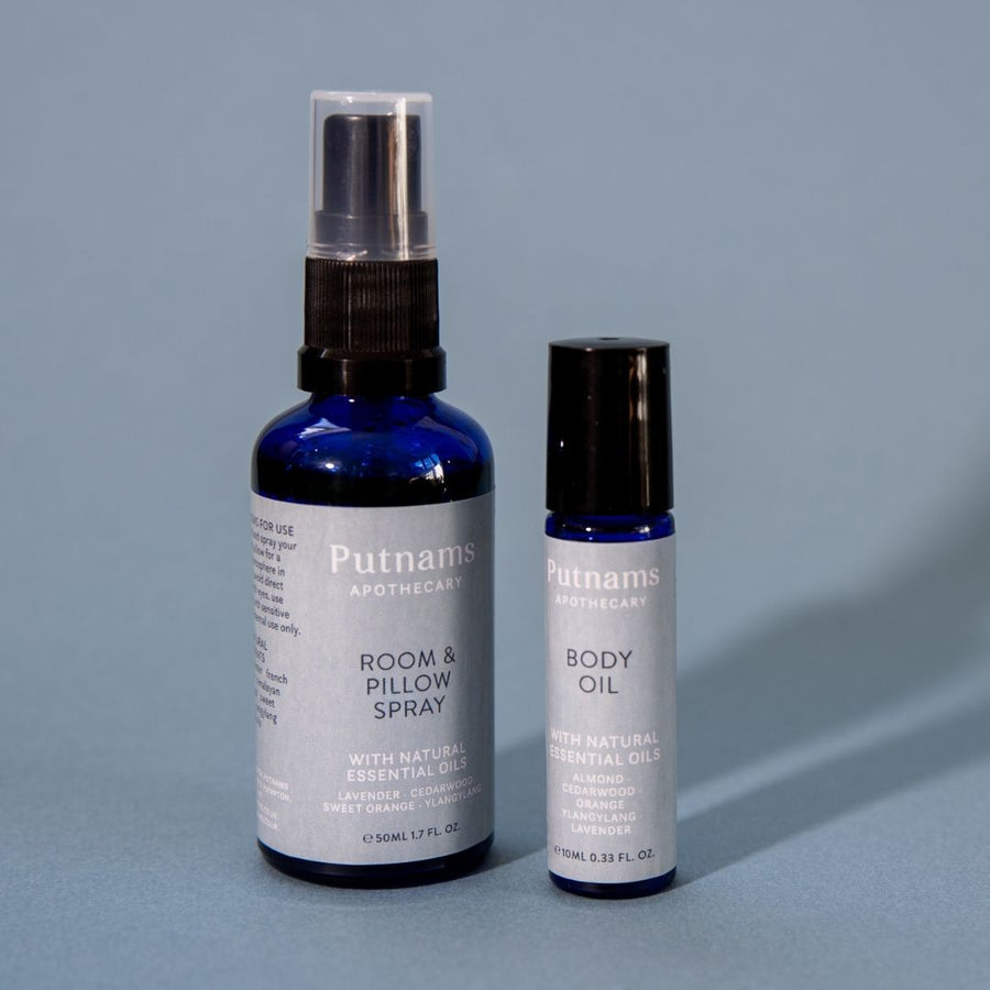 Sleep room and pillow spray - Putnams Lavender ylang ylang sweet orange cedarwood