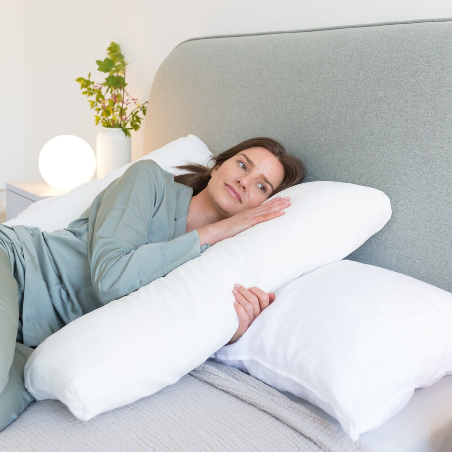 Breast Support Sleep Pillow - U Shape - Putnams side sleeping pain rest between cushion