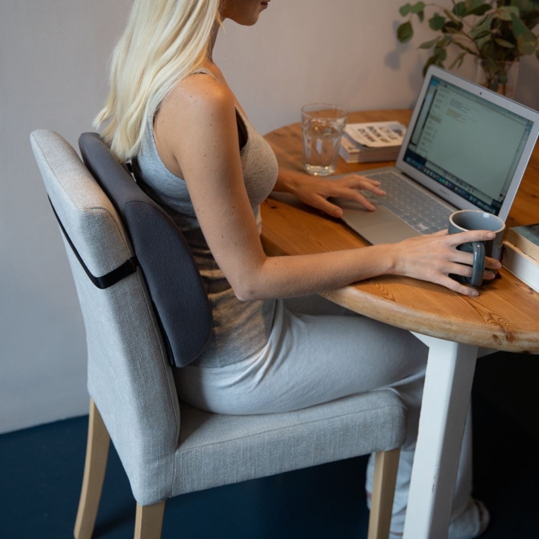 Large Backrest office home working pillow for back shoulder and neck pain - Putnams