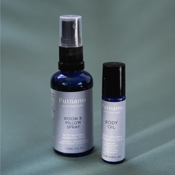 Sleep room and pillow spray - Putnams Lavender ylang ylang sweet orange cedarwood